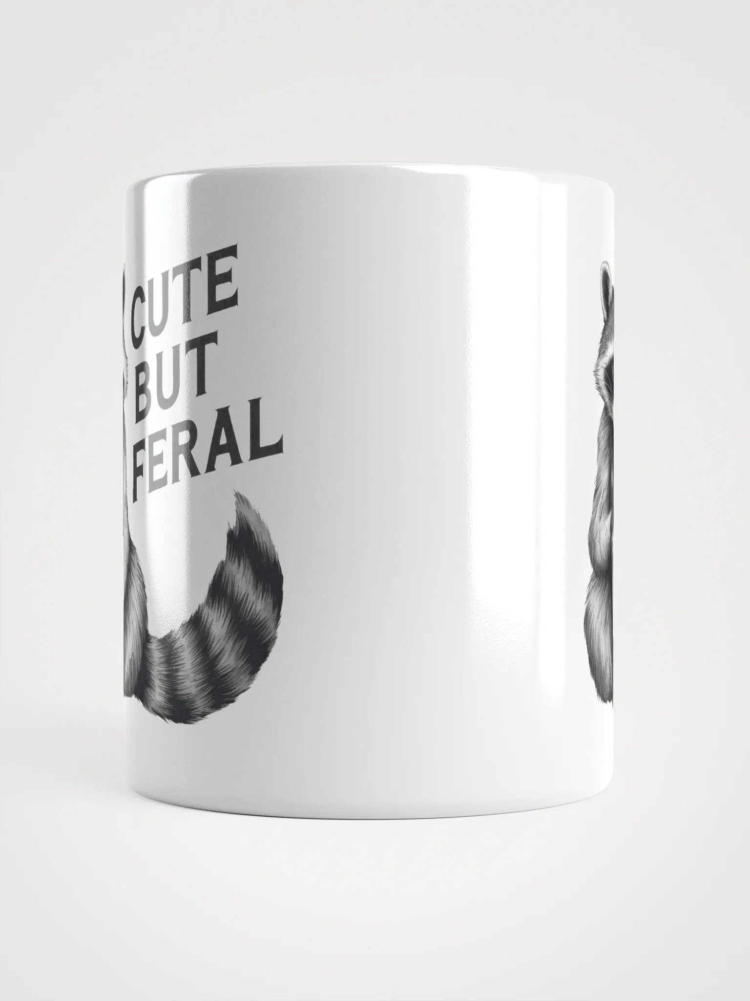 Cute But Feral Raccoon Mug product image (14)
