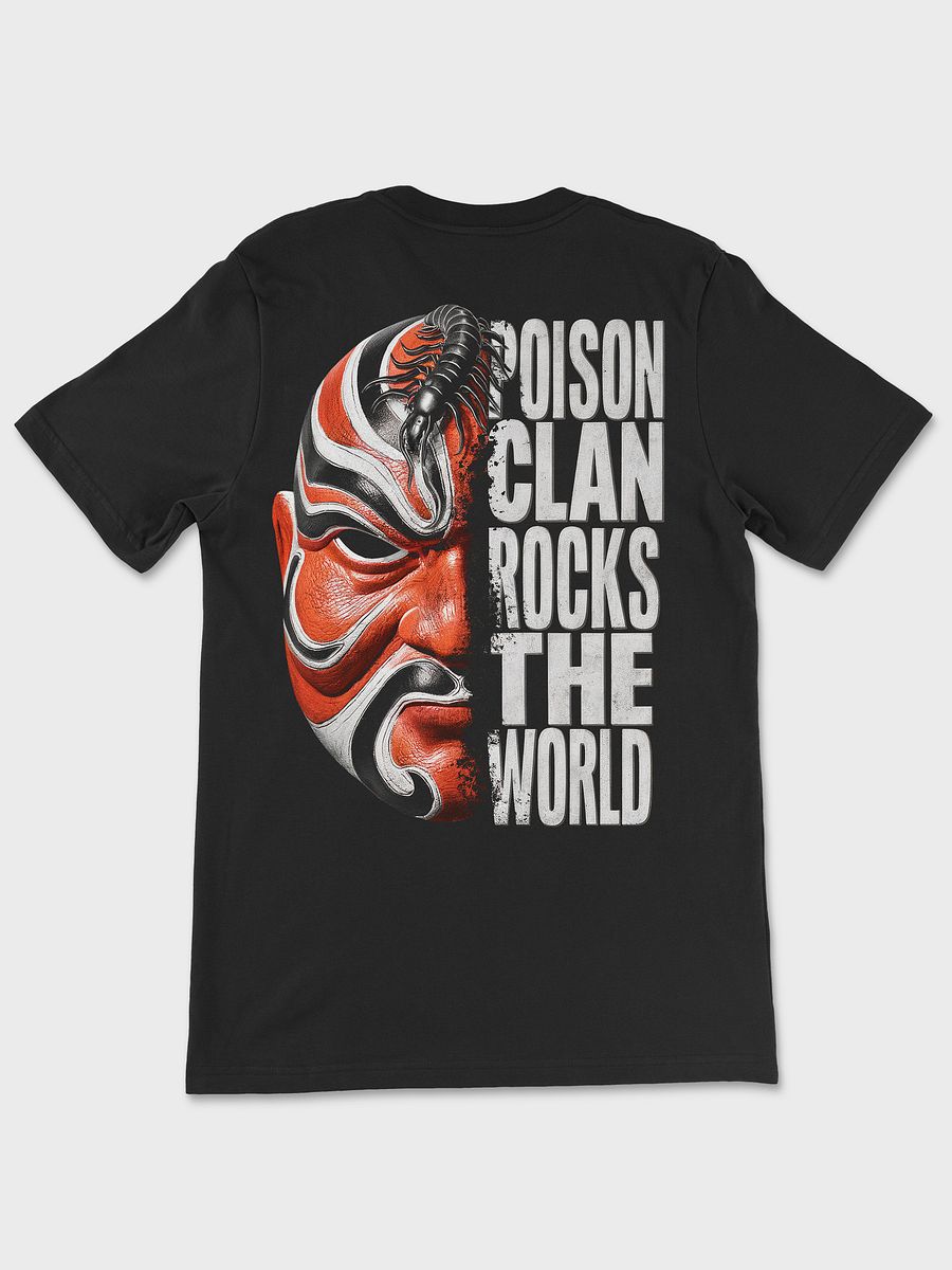 🏷️ Poison Clan Centipede Style – Back Print Martial Arts Tee product image (2)