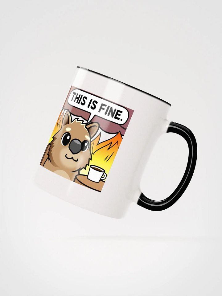 "This is fine" Coffee Mug product image (2)