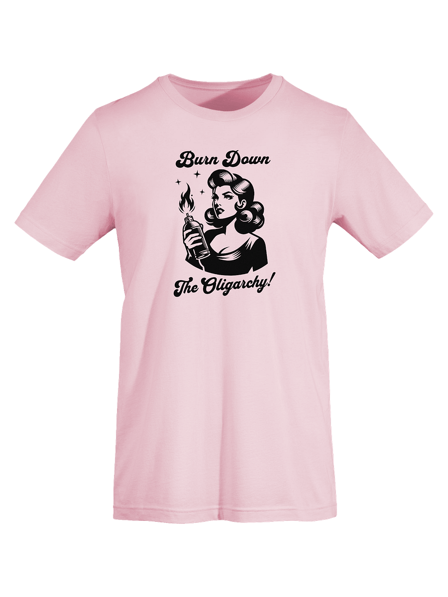 Burn Down The Oligarchy Retro Supersoft T-Shirt product image (28)