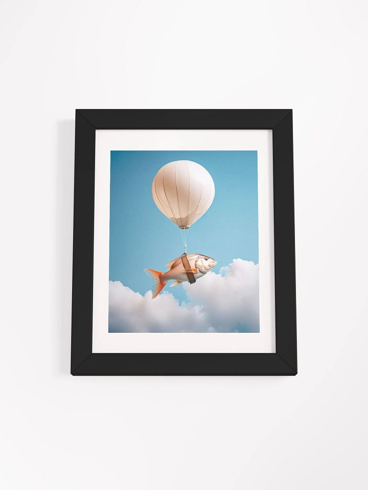 Fish No. 07 Framed High-Quality Matte Print product image (2)