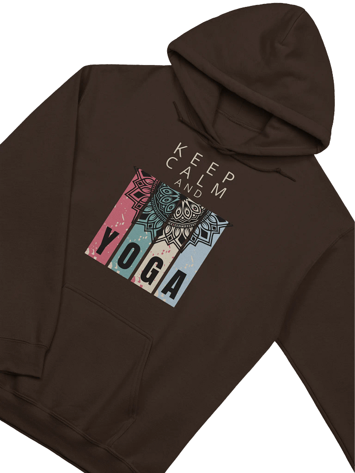"Mandala Serenity" Hoodie - Embrace Calm with Yoga product image (14)