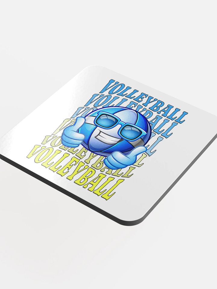 Thumbs Up Volleyball Vibes Coaster product image (1)