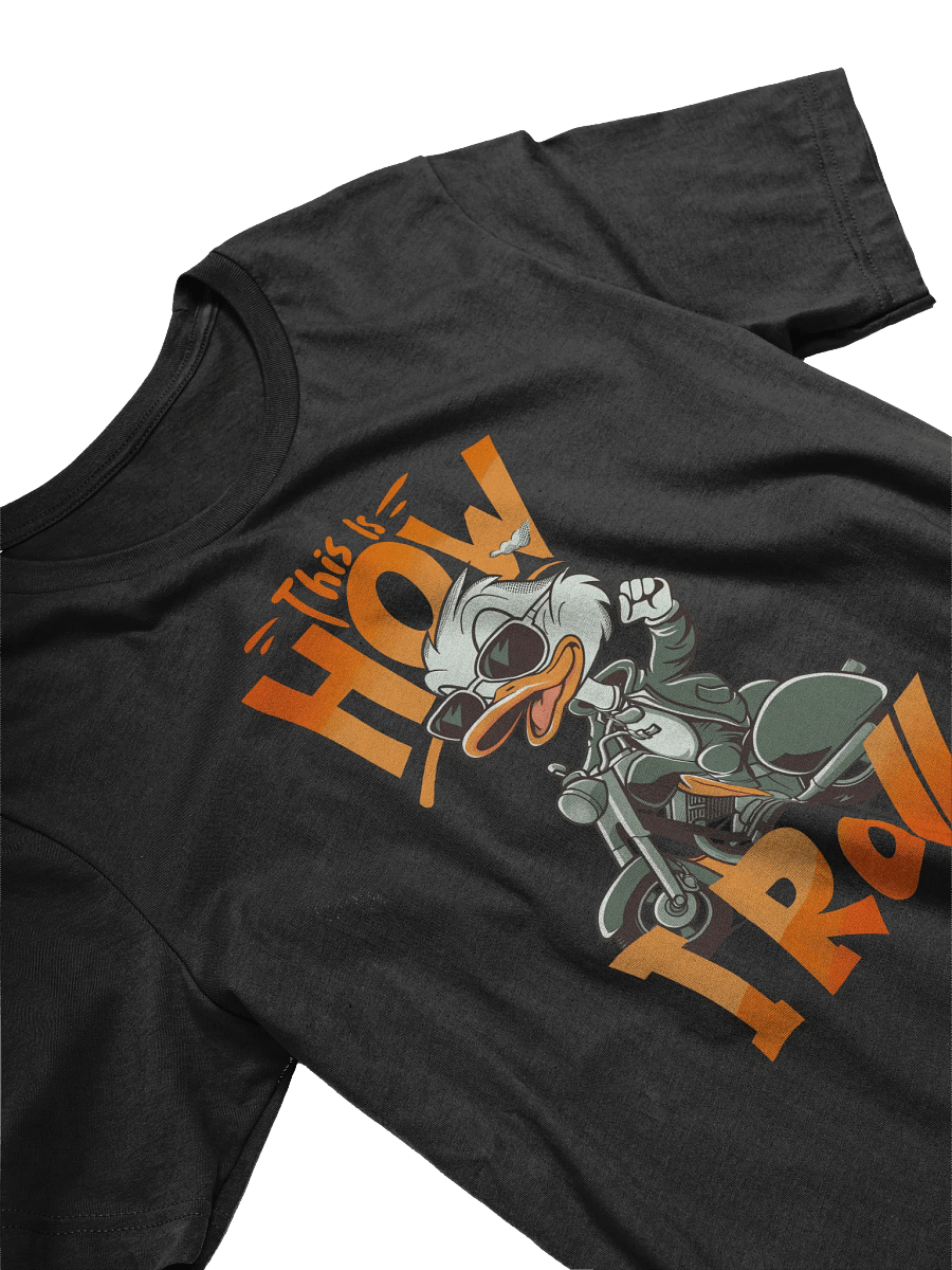 This is How I Roll - Funny Bike T-shirt product image (3)