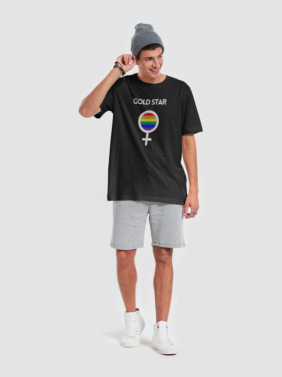 LGBTQ+ T-Shirt - Gold Star (dark) product image (6)