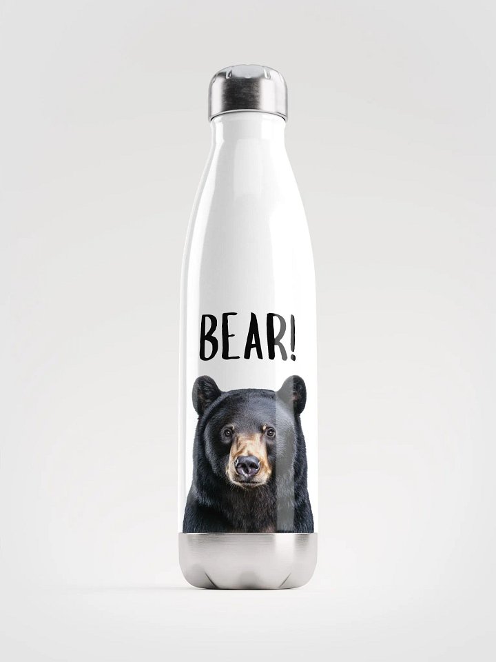 Black Bear- Stainless Steel Water Bottle product image (1)