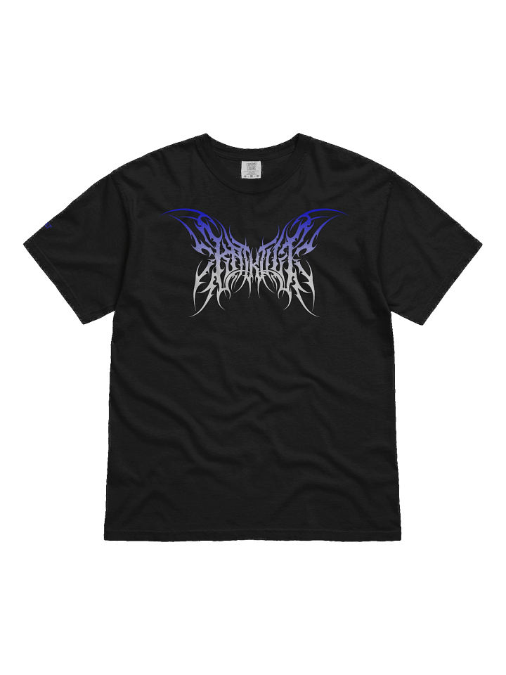 Kat Kult Comfort Colors T-Shirt (Blue & White logo) product image (2)