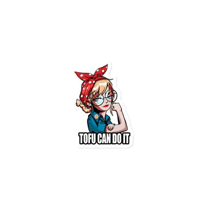 Tofu Can Do It Magnet product image (1)