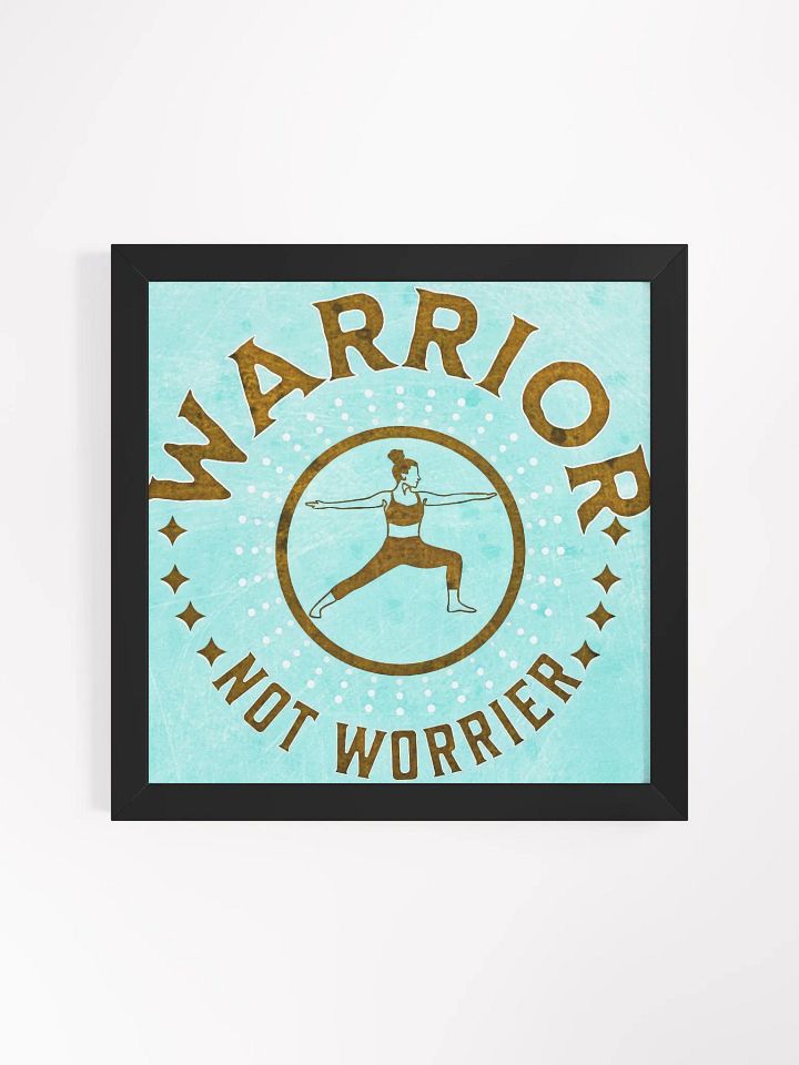 Warrior Not Worrier-blue product image (1)