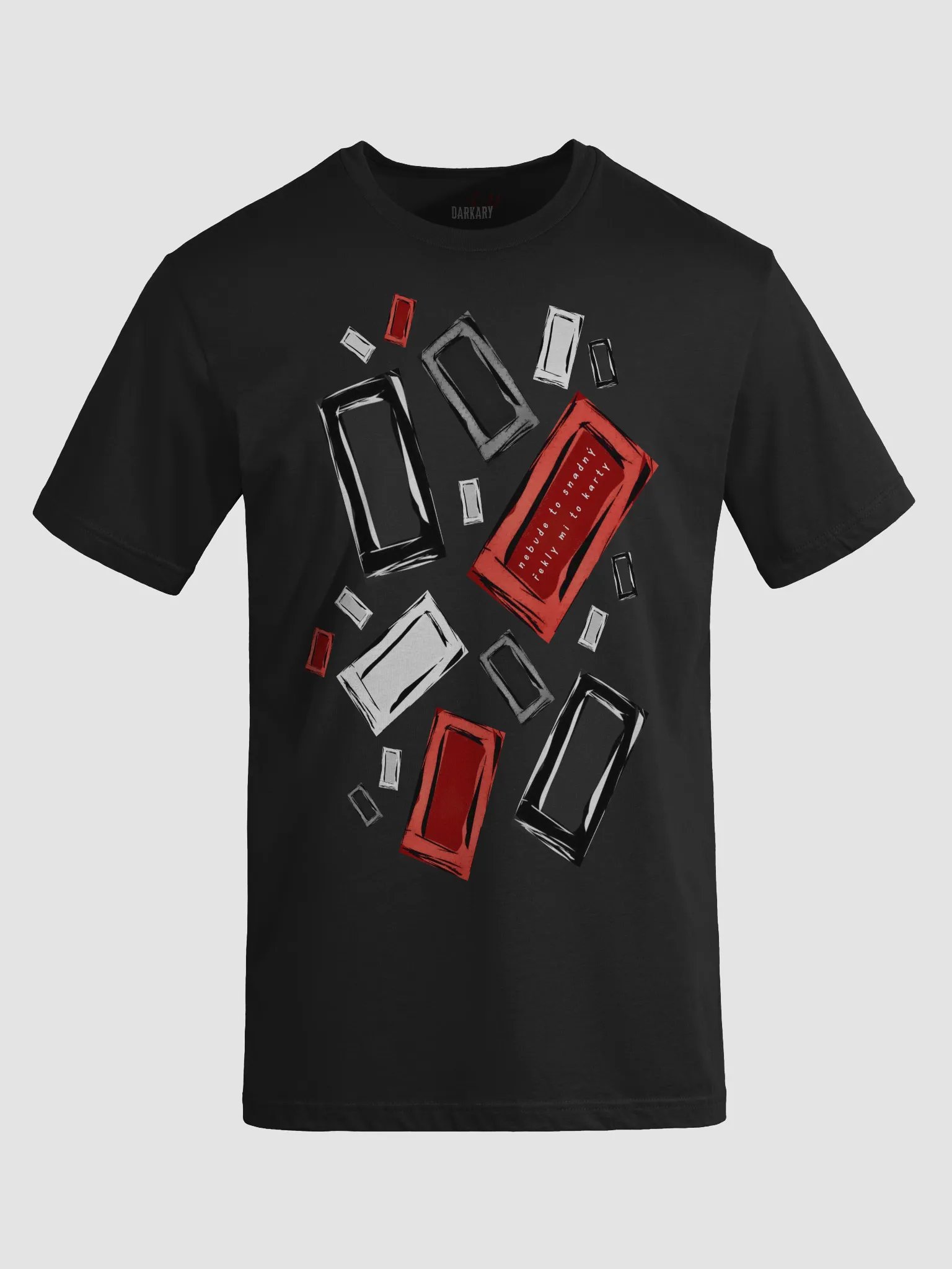 Karty Black T-shirt product image (2)