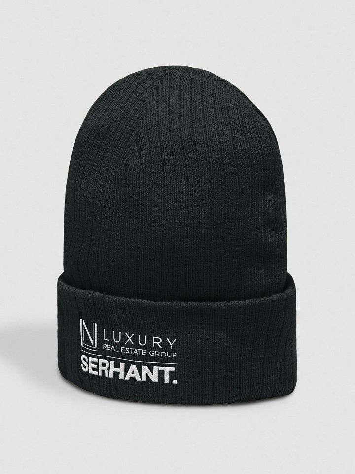 NJLRE X SERHANT - RIBBED BEANIE product image (2)