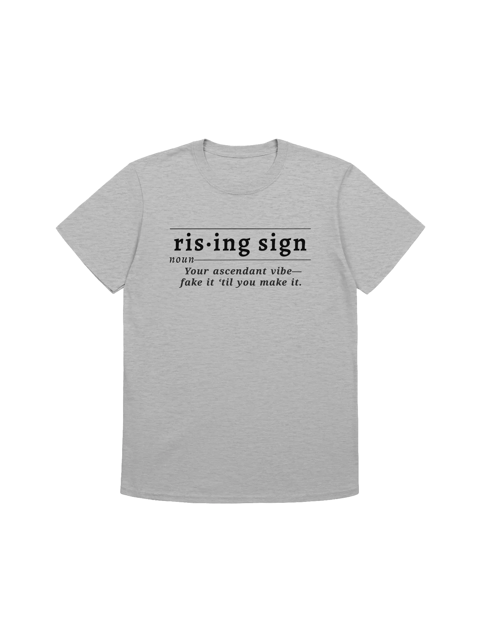 Rising Sign Def Unisex Tee v1 product image (1)