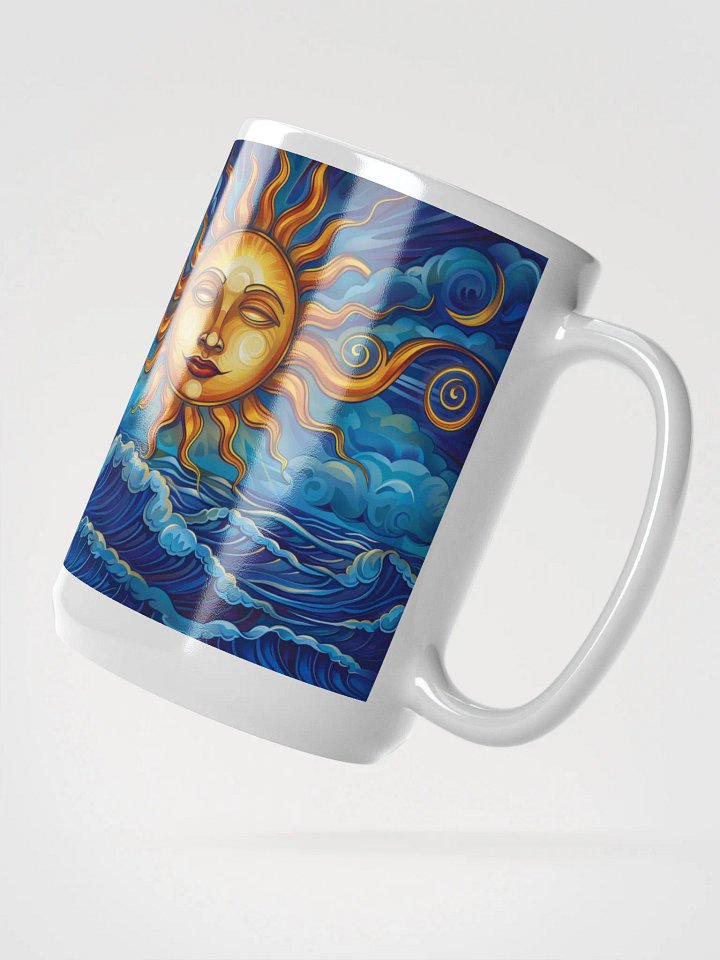 Vintage Sun over Ocean Mediation State product image (2)