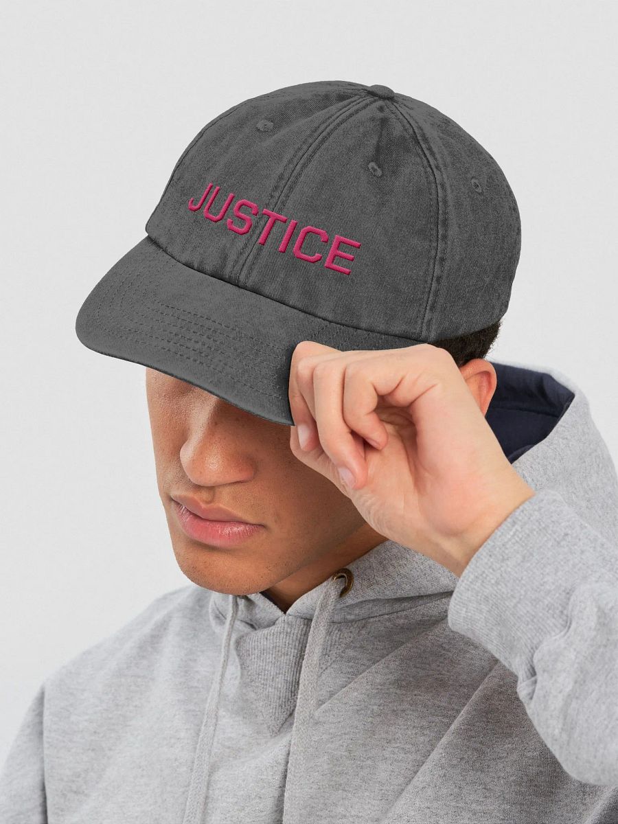 Pink Justice Vintage Baseball Cap product image (16)