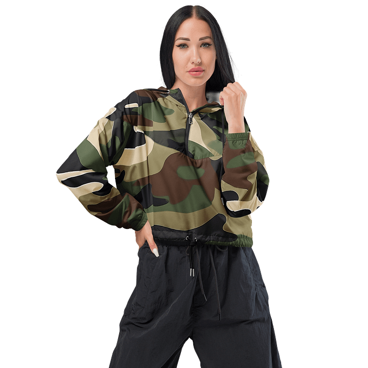 Women's Cropped Windbreaker product image (1)