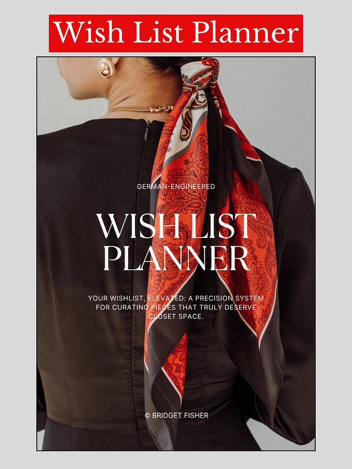 Wish List Planner (PDF) product image (1)