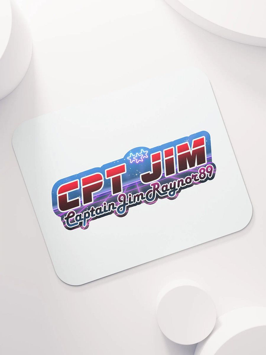 Retro Futuristic Captain Jim Mouse Pad product image (7)