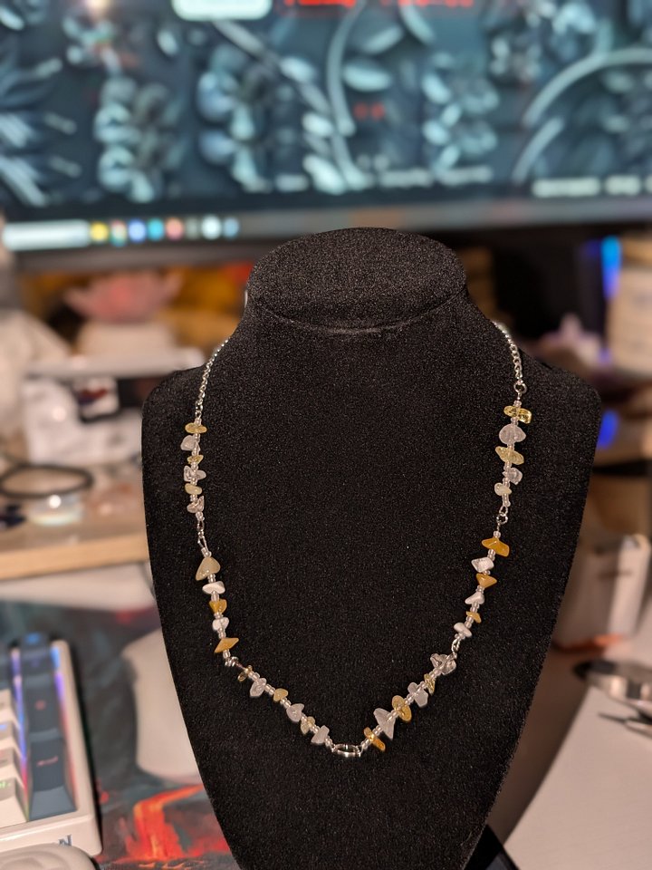 Yellow Aventurine Crystal Choker! product image (1)