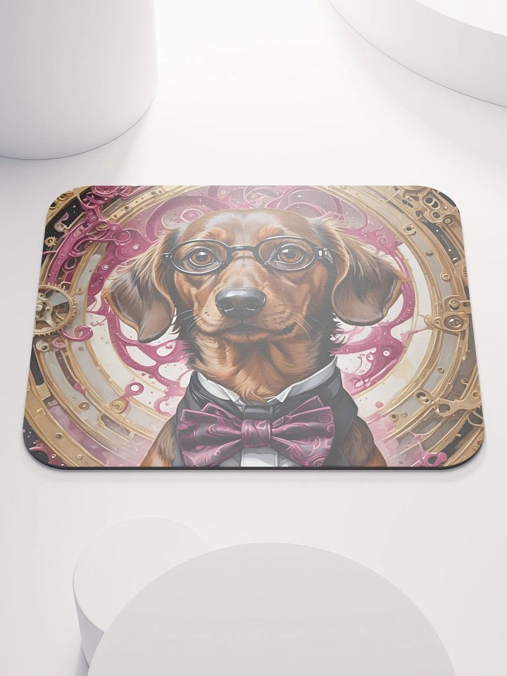 Steampunk Dachshund Mouse Pad product image (1)