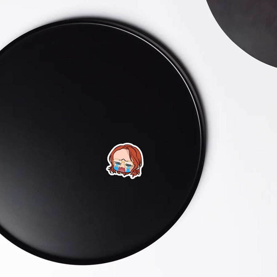 CRYING emoji magnet product image (4)