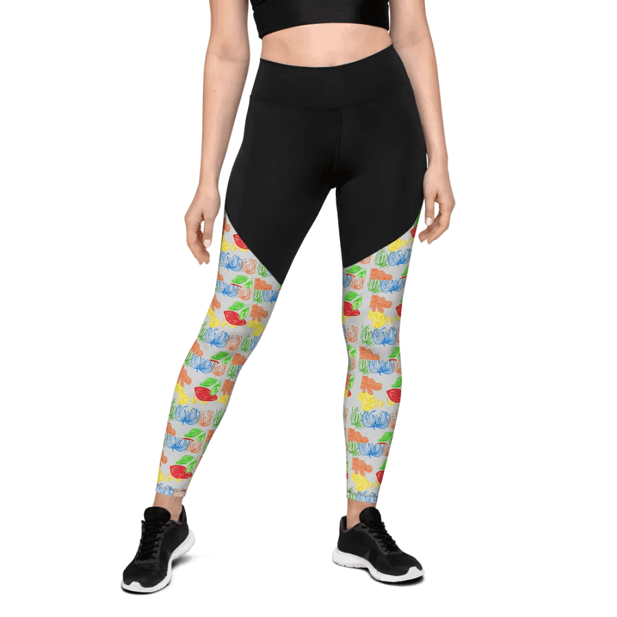 All-Over Print Sports Leggings product image (4)