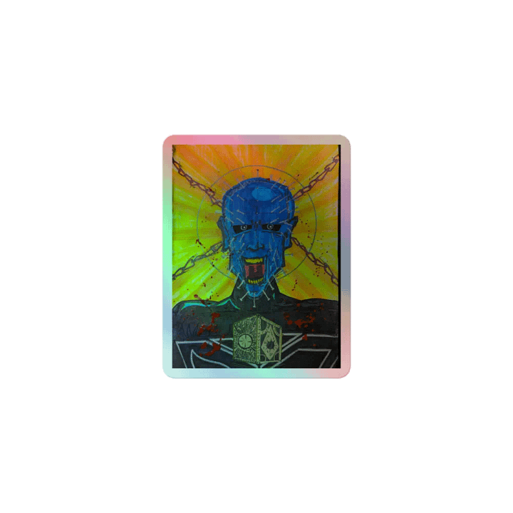 Pinhead De Guadalupe Holographic Sticker Sheet product image (1)