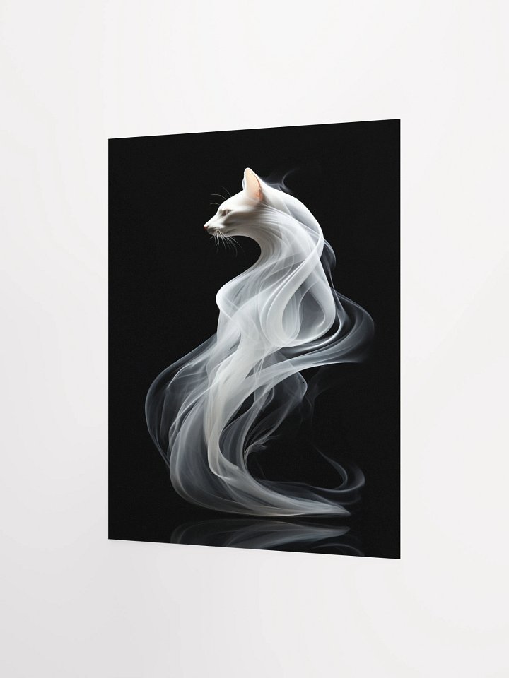 Phantom Purr Matte Unframed Wall Art Paper Canvas product image (7)