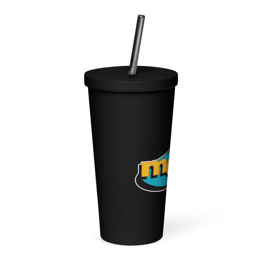 Mega 97.9 Insulated Tumbler with a Straw product image (4)