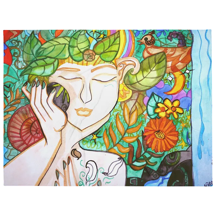 Earth Awakening Throw Blanket product image (2)