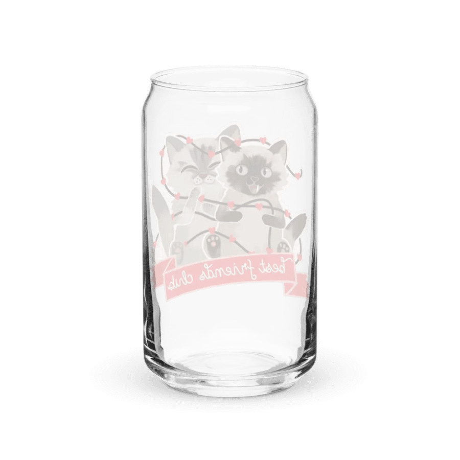 Best Friends Club VALENTINES EDITION Can Glass product image (6)