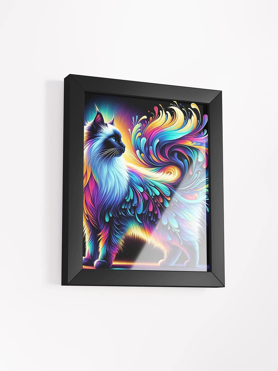 Framed High-Quality Matte Poster (in): Birman 3 product image (2)