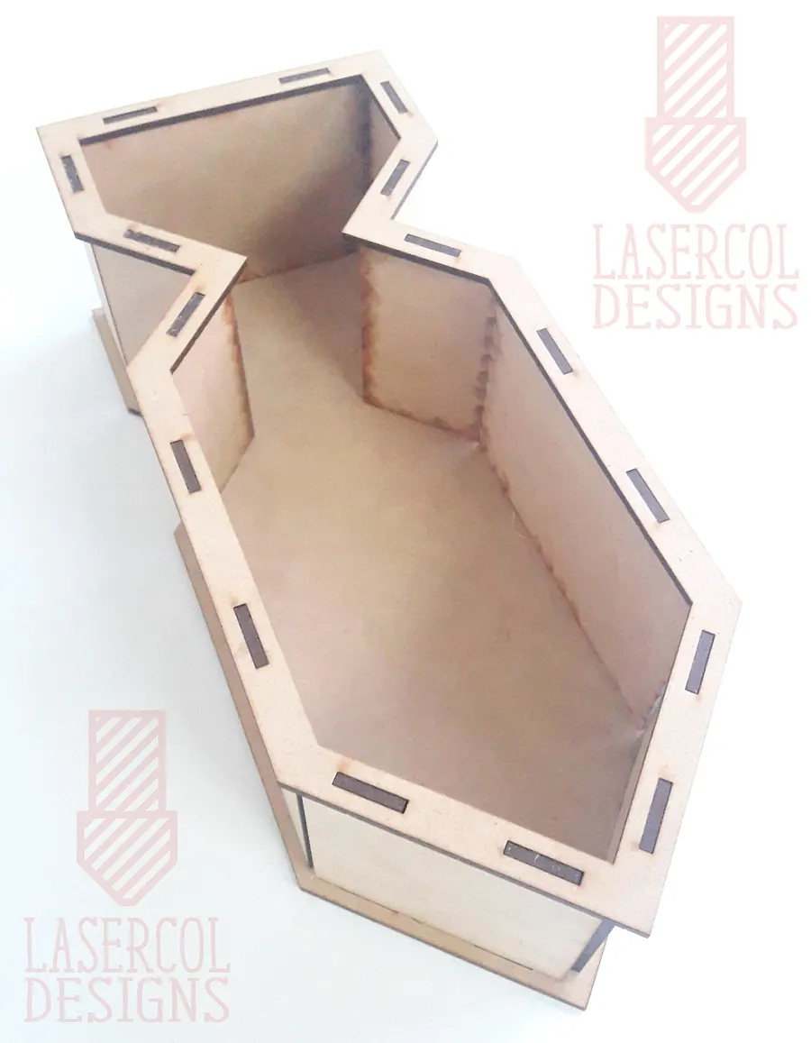 Tie Shaped Box - Laser Cut Files product image (7)