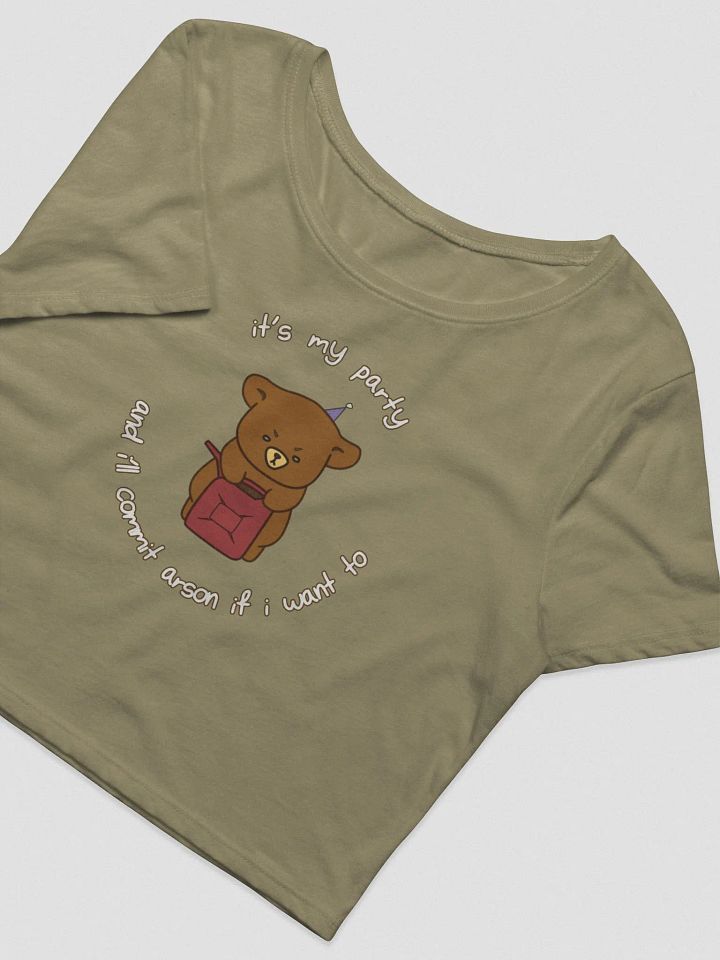 It's My Party - Crop Tee product image (6)