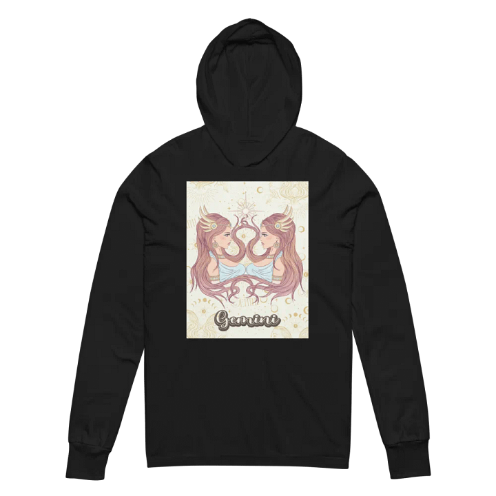 Gemini Uni-Sex Hooded Tee product image (2)