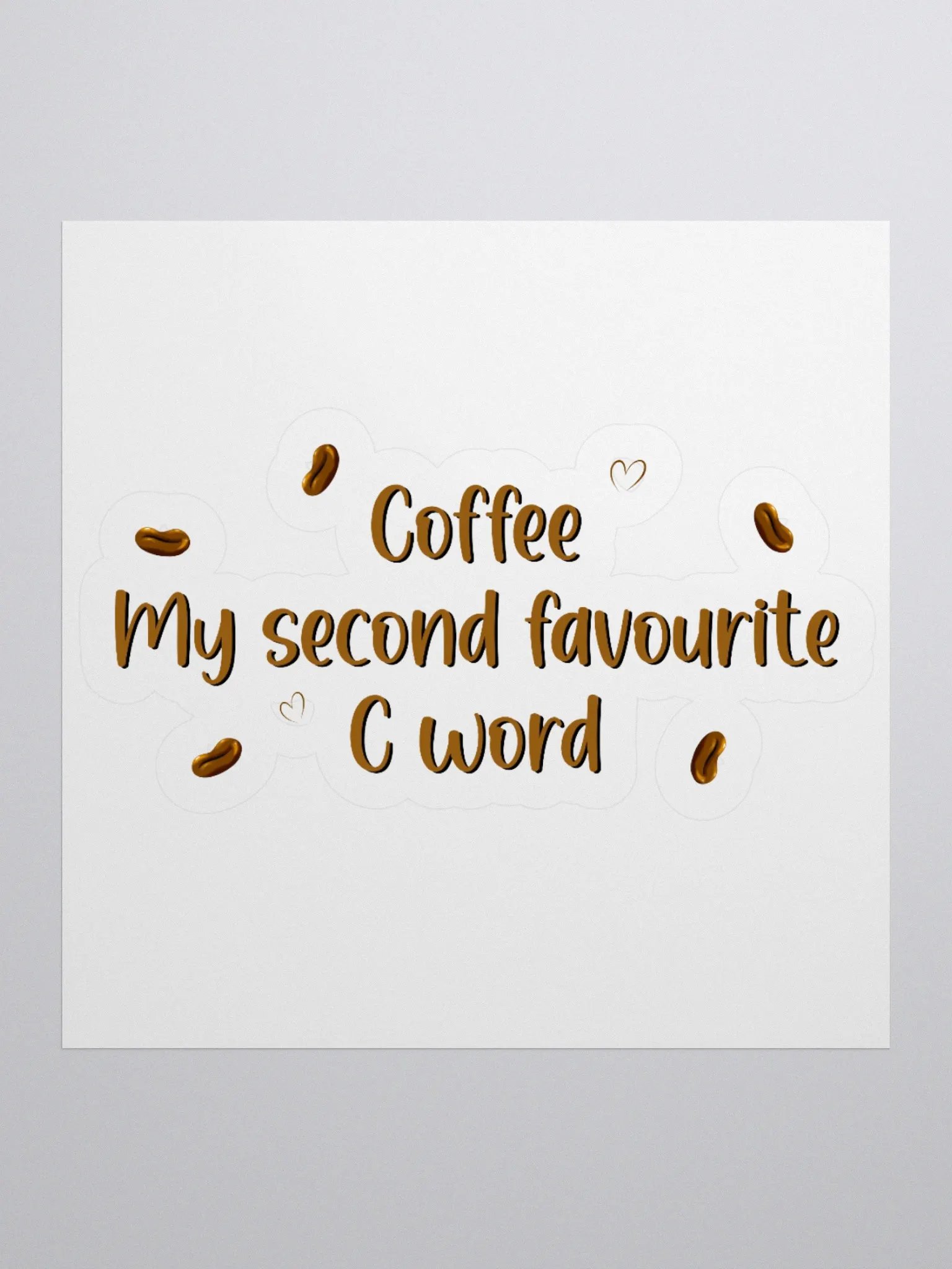 The C word Stickers product image (3)