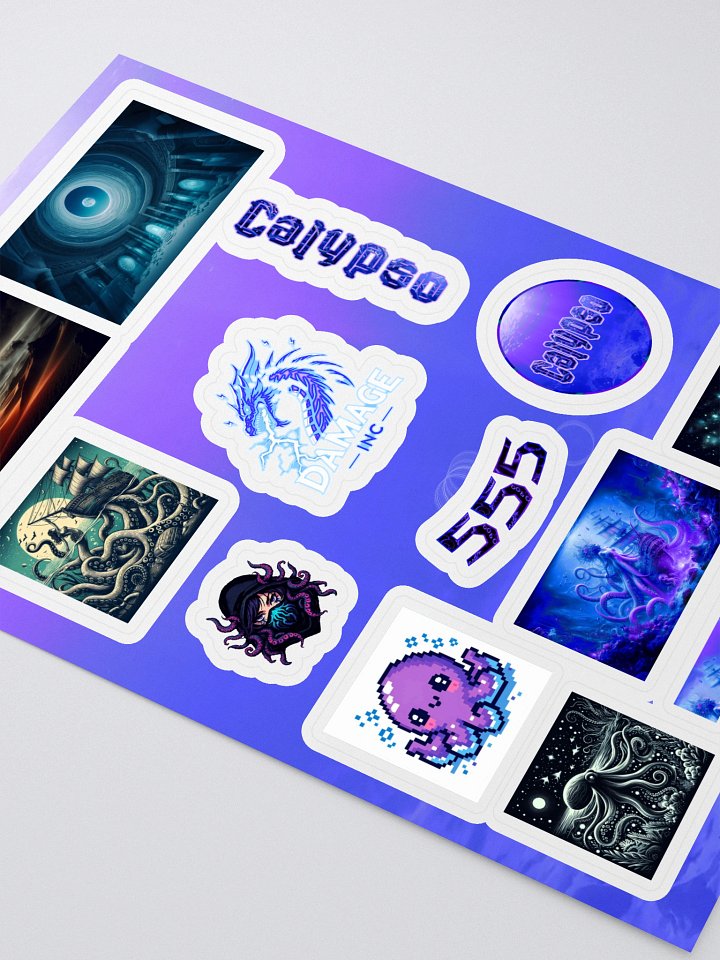Calypso Sticker Sheet product image (2)
