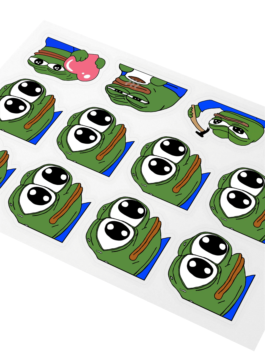 Stickers! - Pepe Eyes Pack! product image (2)