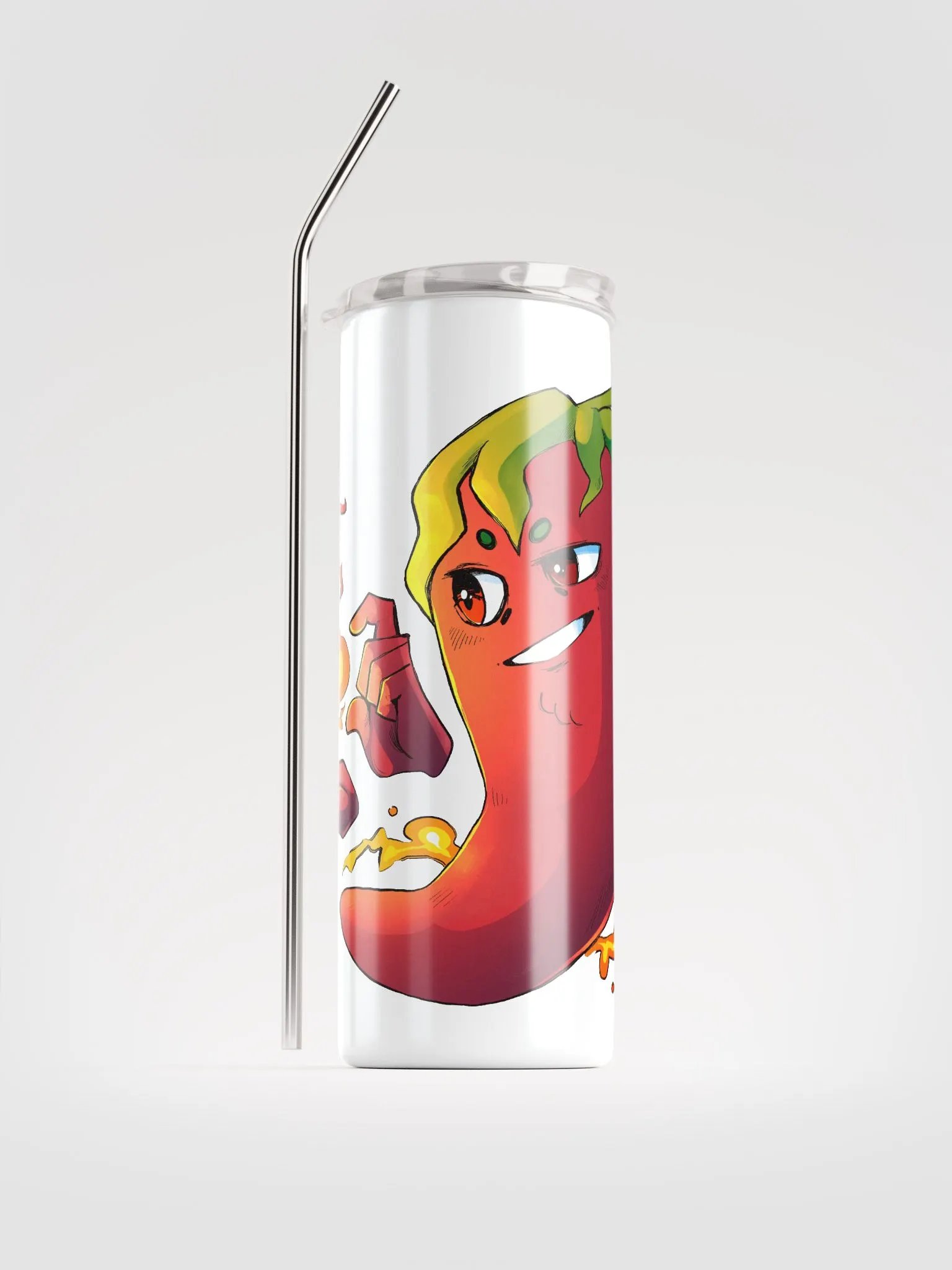 Pepper Logo Stainless Steel Tumbler product image (3)
