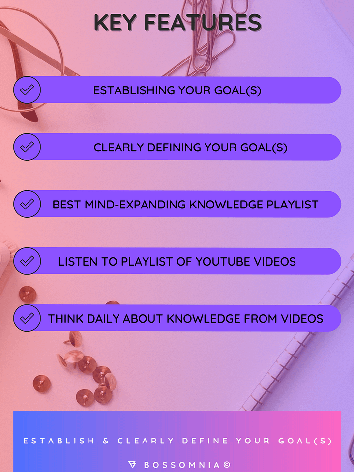 Establishing & Clearly Defining Your Goals + PLAYLIST product image (2)