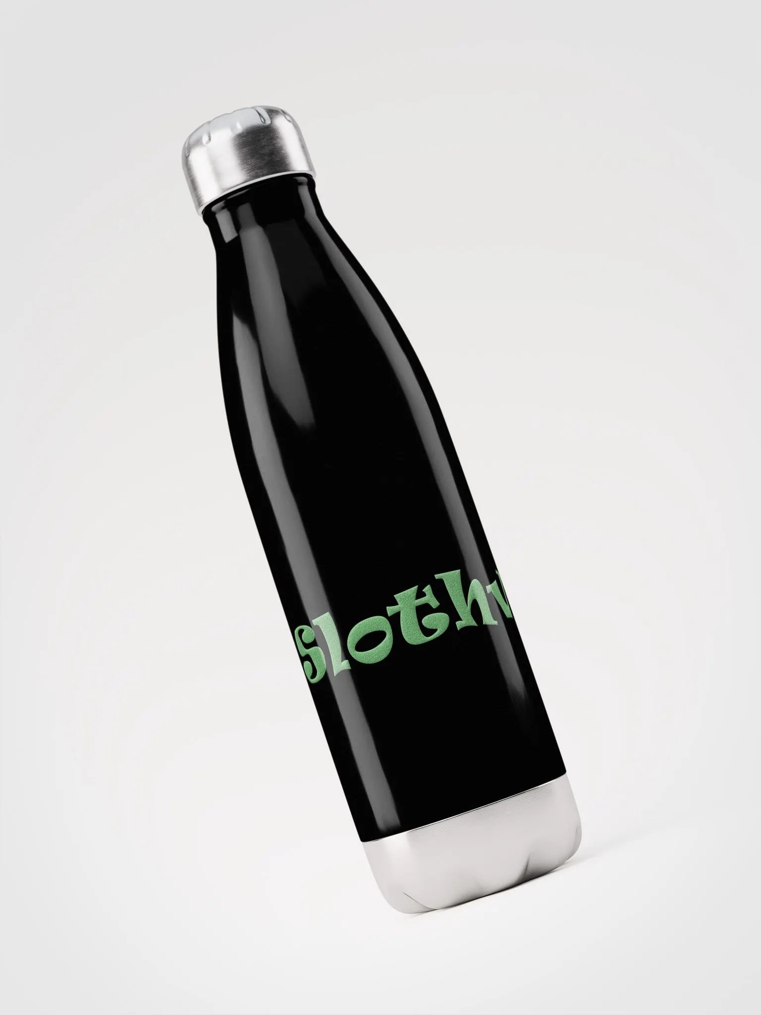 Leafy Slothville Stainless Steel Water Bottle product image (4)