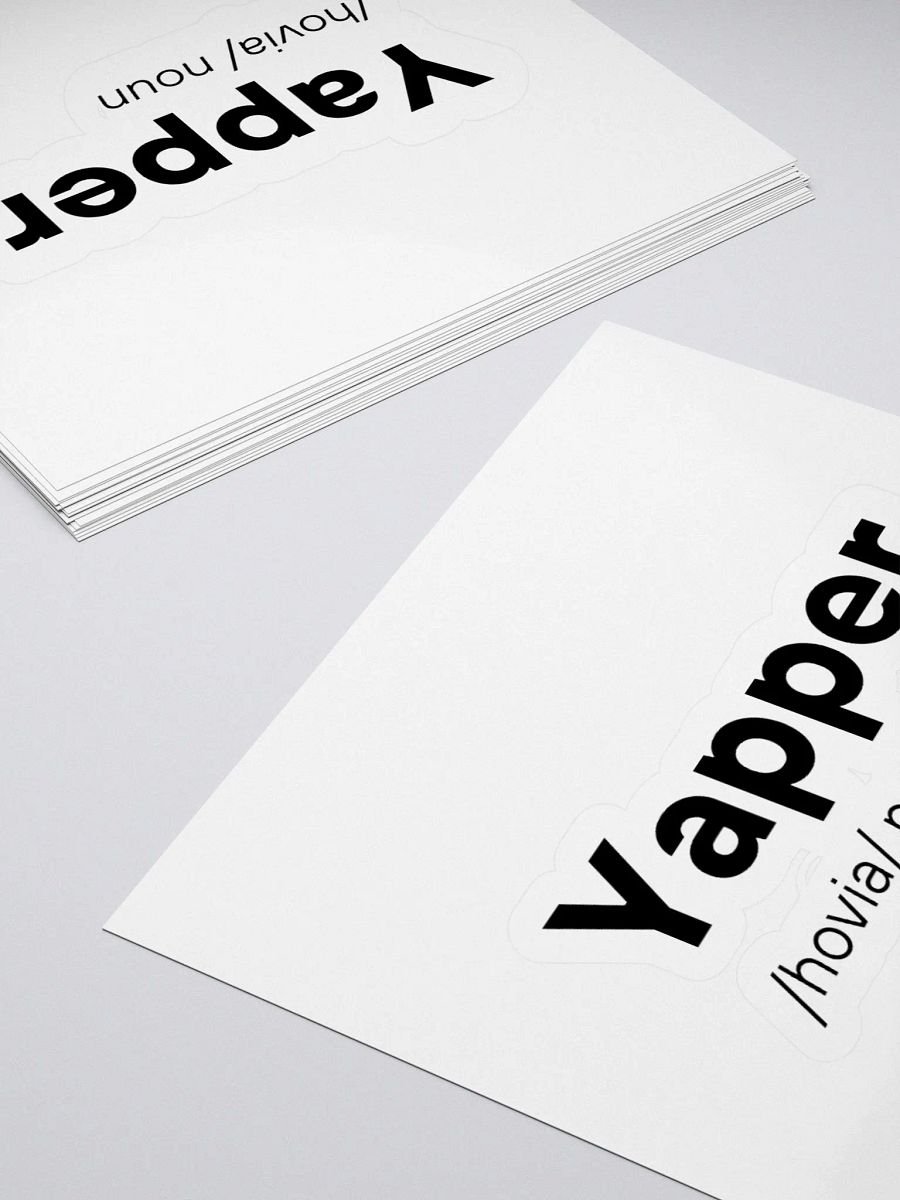 Yapper Sticker product image (13)