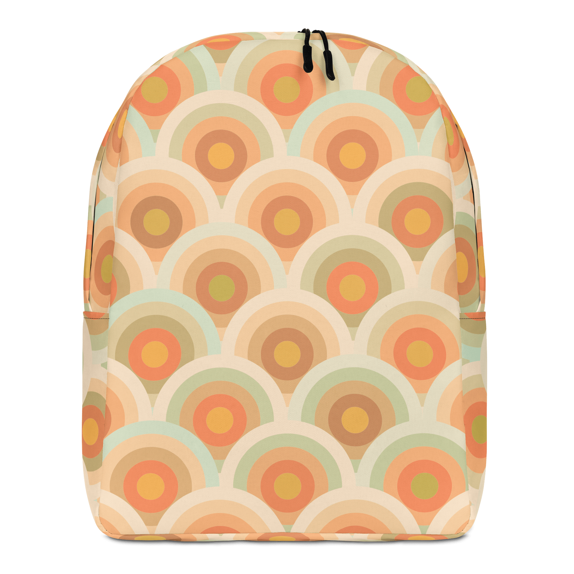 Retro Scalloped All-Over Print Backpack product image (3)
