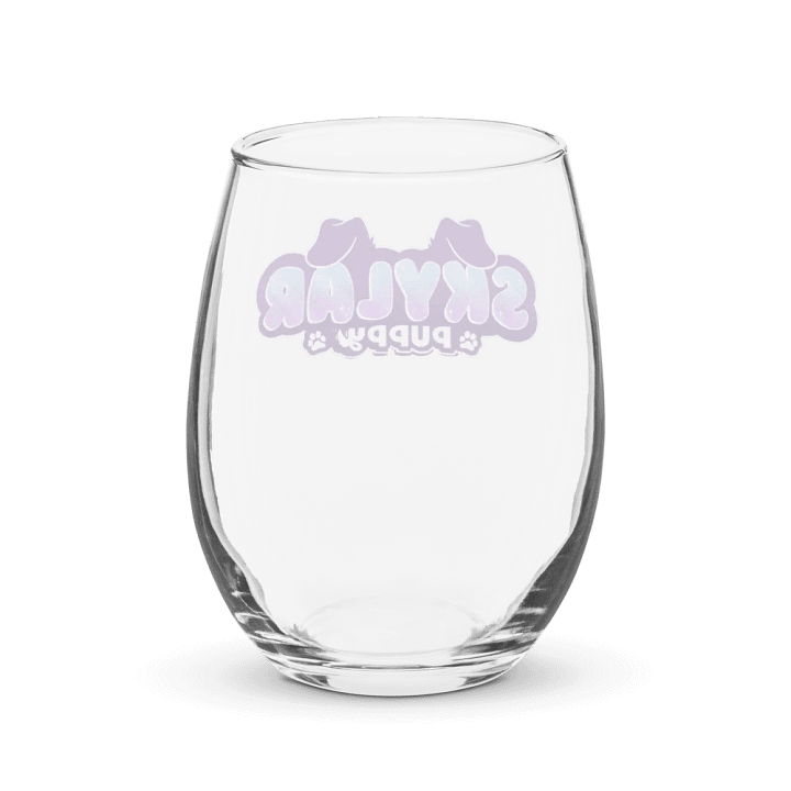 SkylarPuppy Wine Glass product image (2)