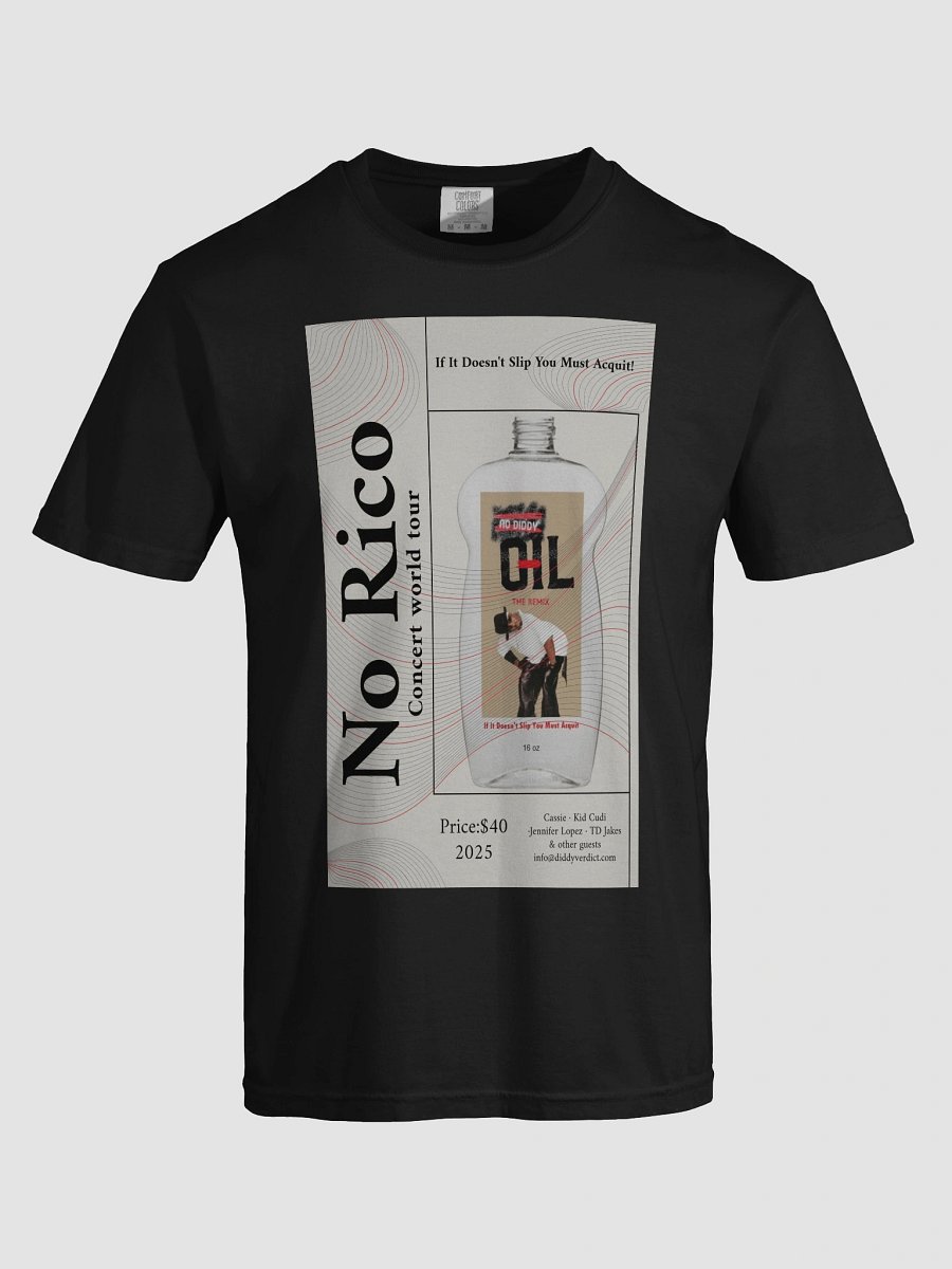 No Rico Concert Tour Bottle T-Shirt product image (7)