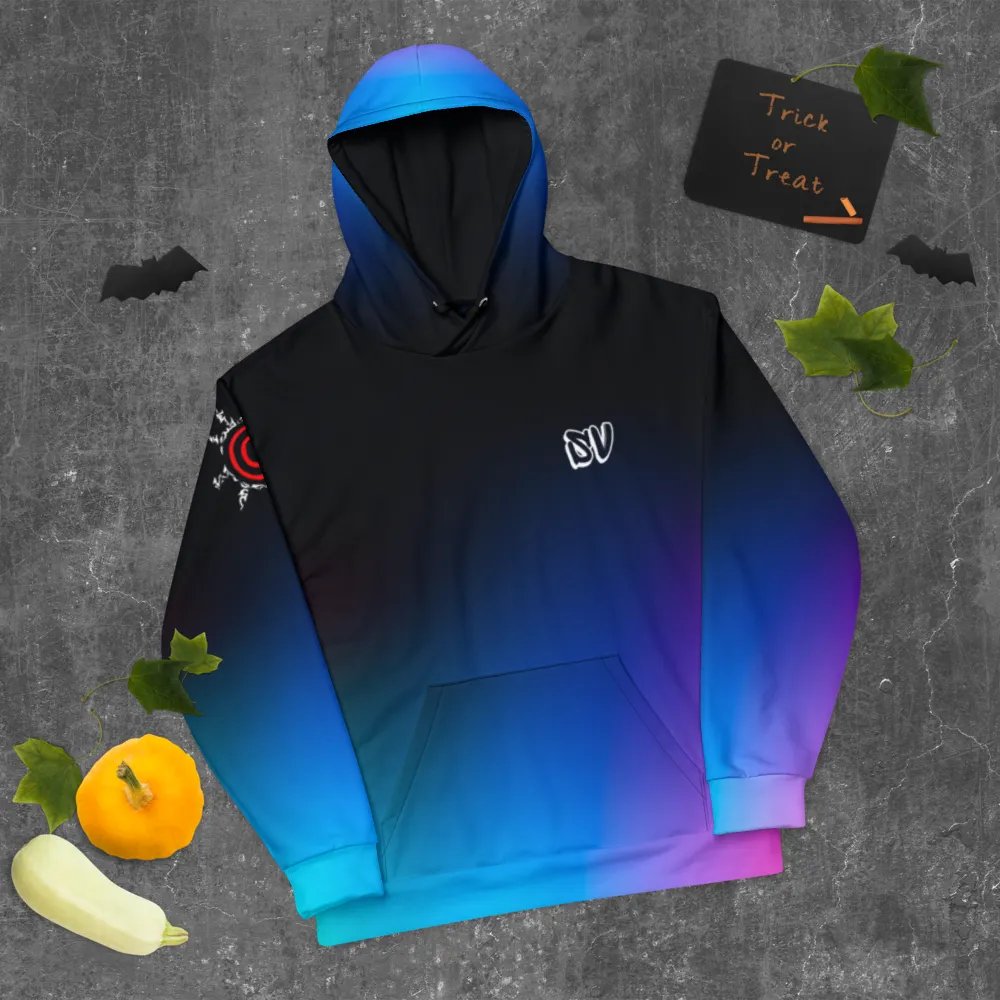 STRAIGHT VIBIN NEON COLOR FADE STYLE JINCHURIKI HOODIE product image (9)