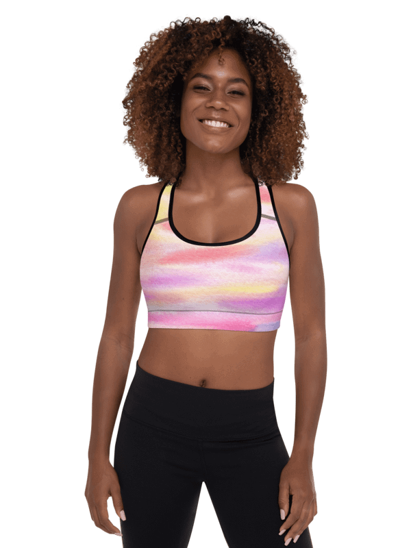 Sunset Dreams Padded Sports Bra product image (2)