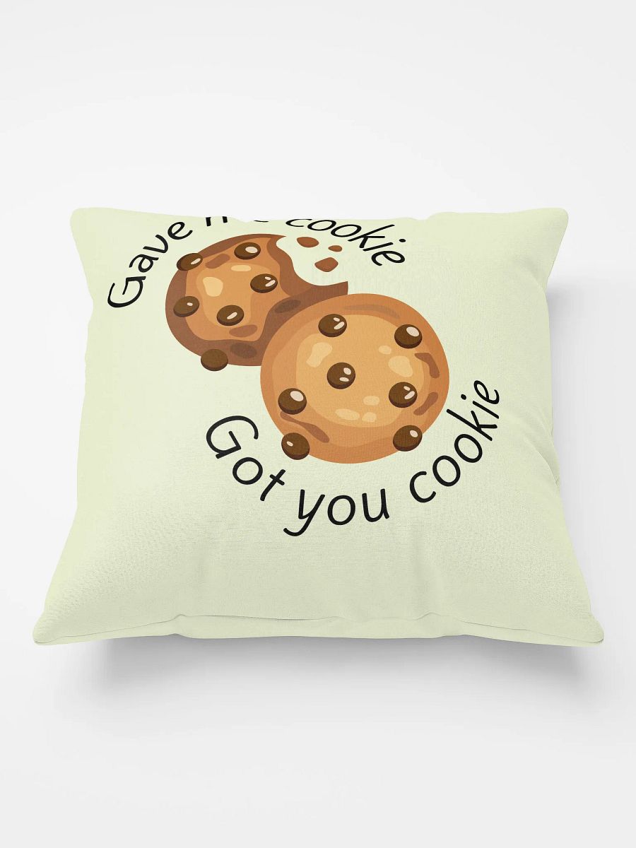 New Girl Quote Pillow – “Gave Me Cookie” All-Over Print TV Fan Decor product image (1)