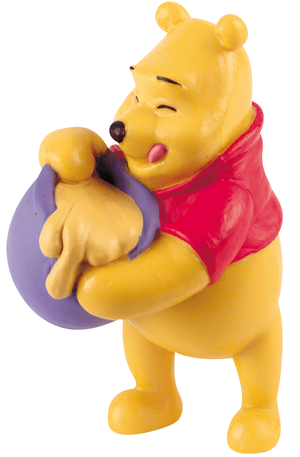 Figurina Bullyland Winnie The Pooh - Winnie the Pooh, cu un borcan de miere product image (1)