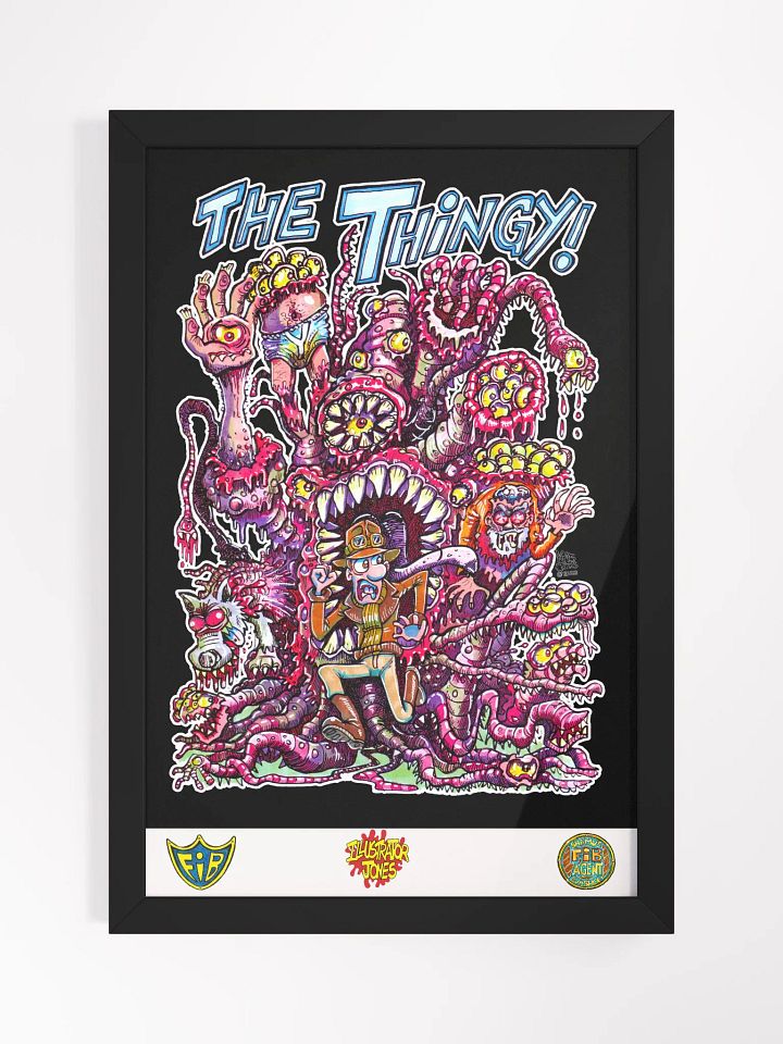 The Thingy horrific wall art. product image (1)