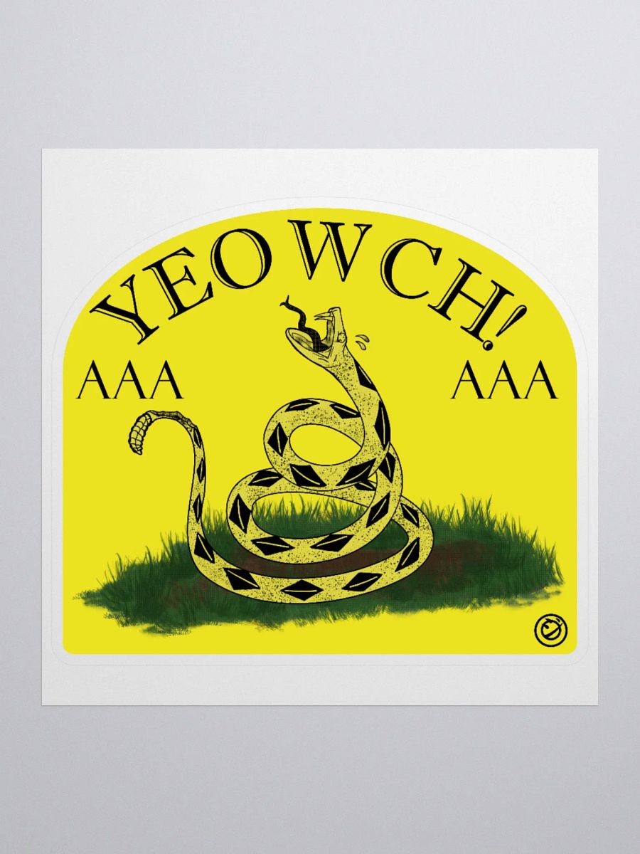 EGAD - Yeowch Snake Sticker product image (2)